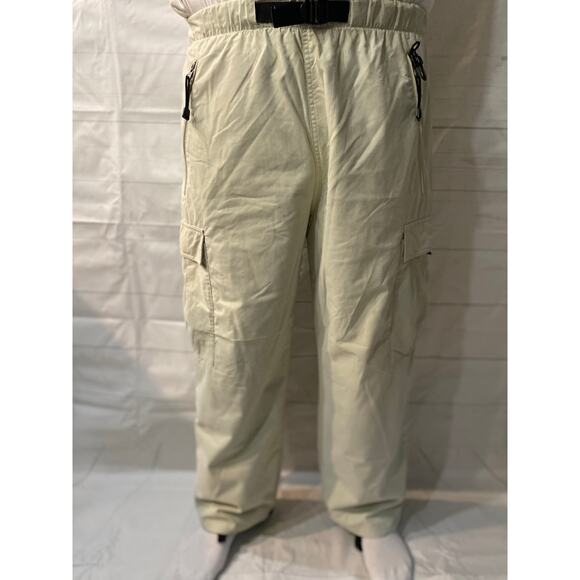 Board Ragz Tan Nylon Snowboard Pants  W/Zip Pockets Adult Large (34-38”W x 29”L) - Picture 1 of 8